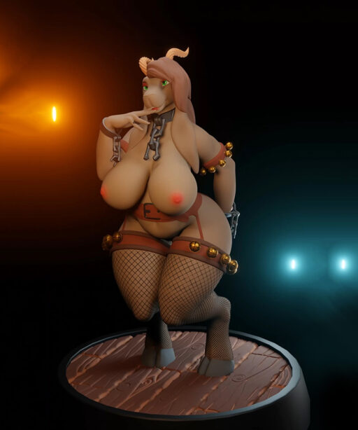 Jake's Mom 3D Sculpt