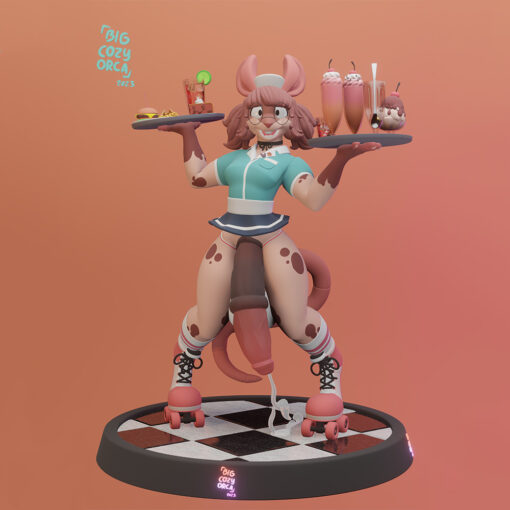 Molly 3d sculpt