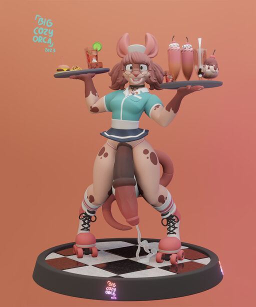 Molly 3d sculpt