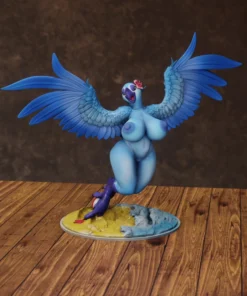 Alternative view of Bejeweled Macaw - by astrixs3d