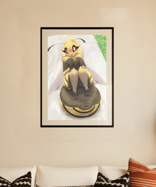 Anthro Bee NSFW Poster