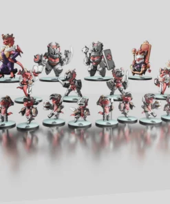 Kobolds! 16 Pieces Tabletop Set by Bittenhard