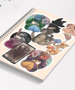 15 Furry Stickers Pack