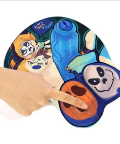 Lone Gamer - NSFW Squishy Furry Mousepad by BigCozyOrca | Regular & Halloween Variants