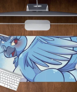 Kelvin Gal - 70x40cm Desk Mat by Gallygallo