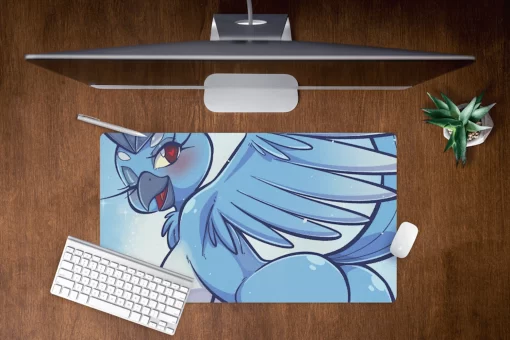 Kelvin Gal - 70x40cm Desk Mat by Gallygallo