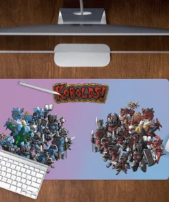 Kobolds! Meet the Team - Desk Mat by BittenHard
