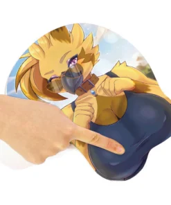 Alternative view of Adventurous Bird - NSFW Squishy Furry Mousepad by Anna_Rayka | Clothed & Flashing Variants