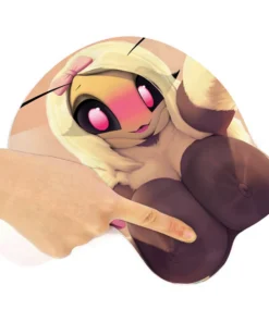 Blossom's Boobs - NSFW Squishy Furry Mousepad by TFFeathers