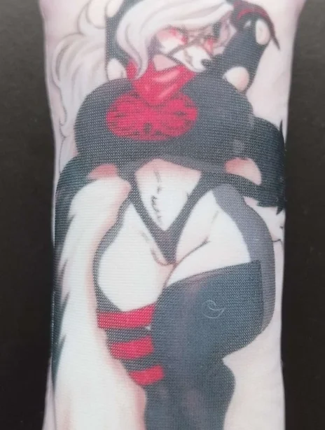 Hellhound Dakichain by KafiroBlueElement | Clothed & Nude Variants