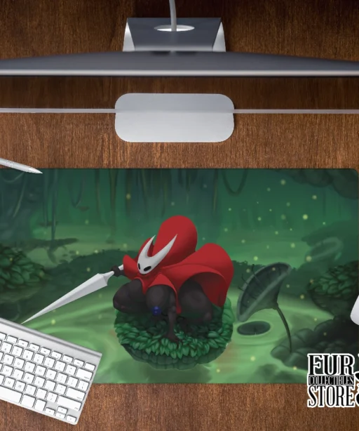 Alternative view of Daughter of Silk Desk Mat by KafiroBlueElements