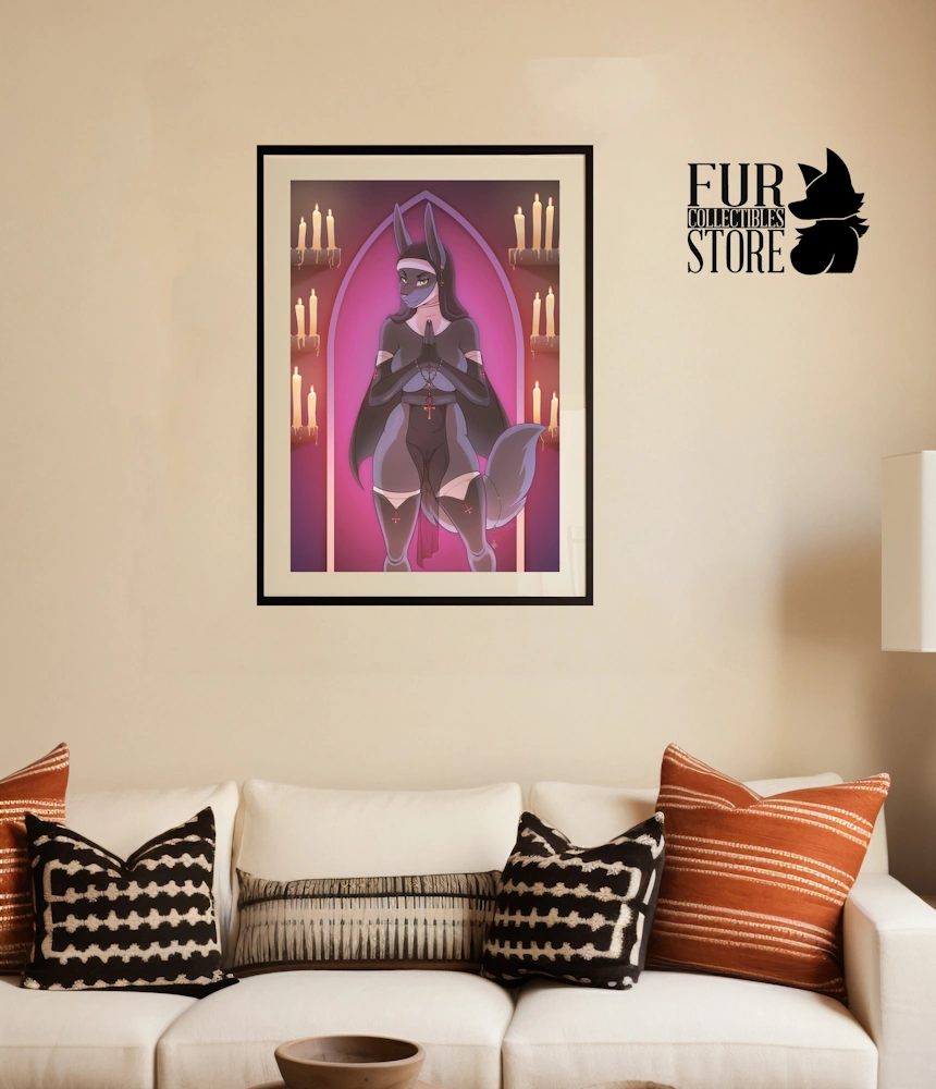 Nightshade Nun Poster by Kadath 1 Nightshade Nun poster