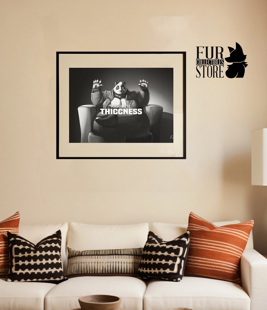 ABSOLUTE THICCNESS Poster by Gillpanda 1 Absolute Thiccness poster