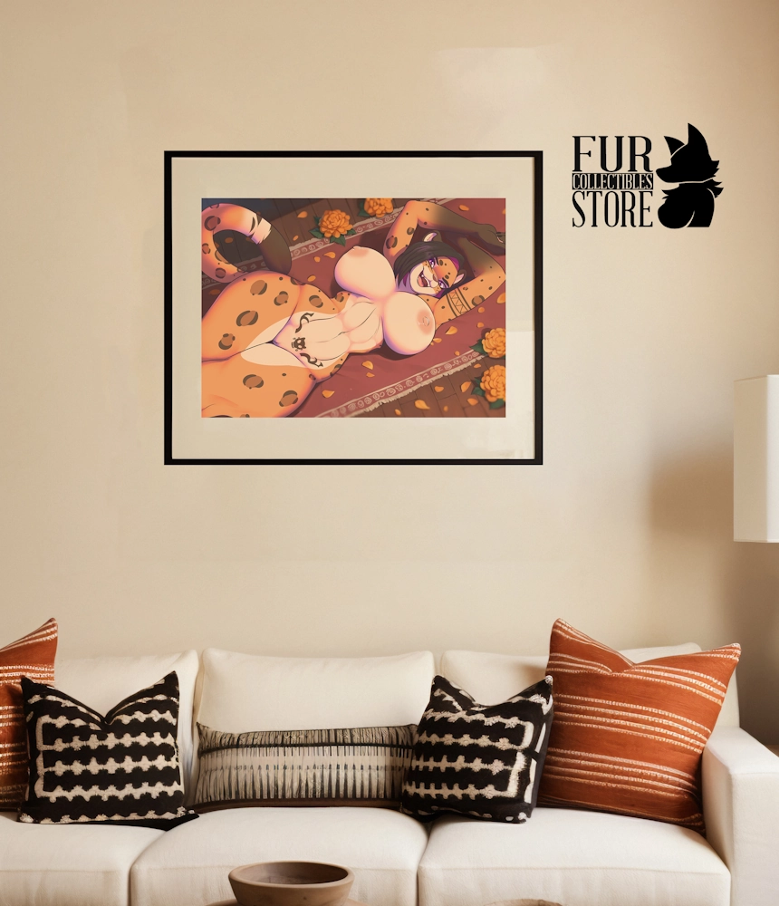 Atzi the Jaguar Poster by TattooRexy 2 Atzi the Jaguar Poster by TattooRexy - Image 2