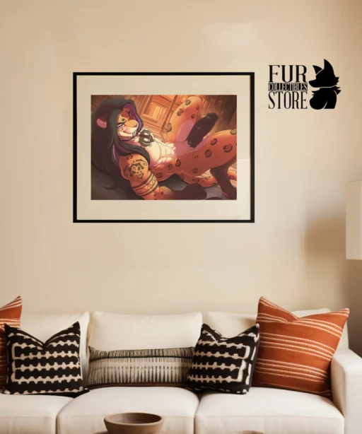 Alternative view of Yaotil the Jaguar Poster by TattooRexy