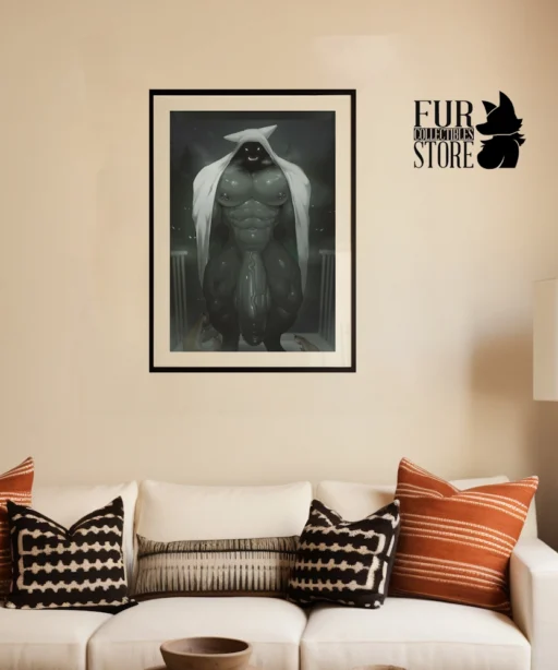 Werewolf Ghost Sheet poster