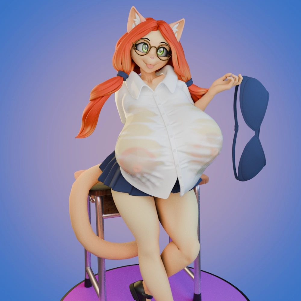 Katrina Fowler Back to School NSFW Statue by GalacticMichi, Chyvak & RiockSo3 4 Katrina Fowler Back to School NSFW Statue by GalacticMichi, Chyvak & RiockSo3 - Image 4