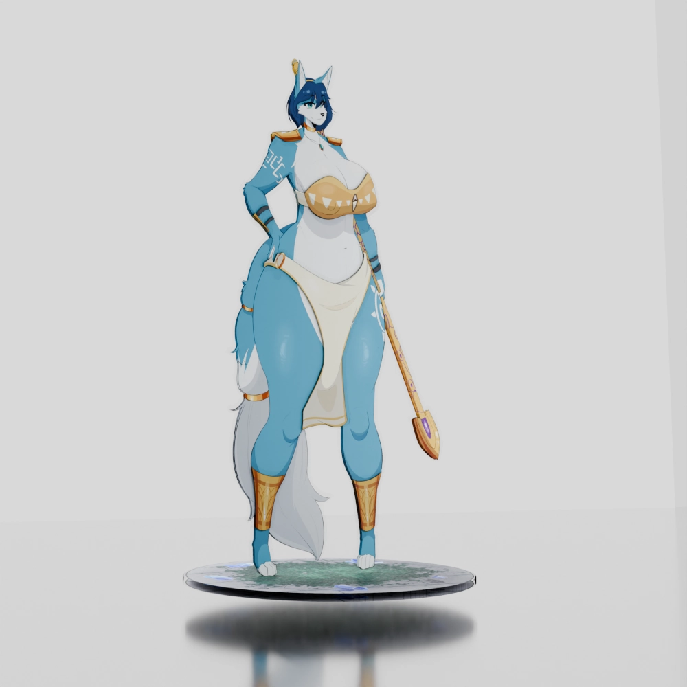 Crystalline Vixen Standee by ThePolSy 1 Crystalline Vixen standee