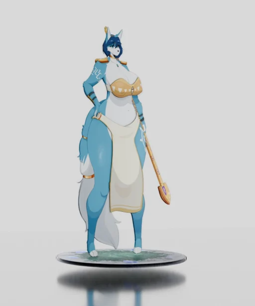 Crystalline Vixen Standee by ThePolSy 15