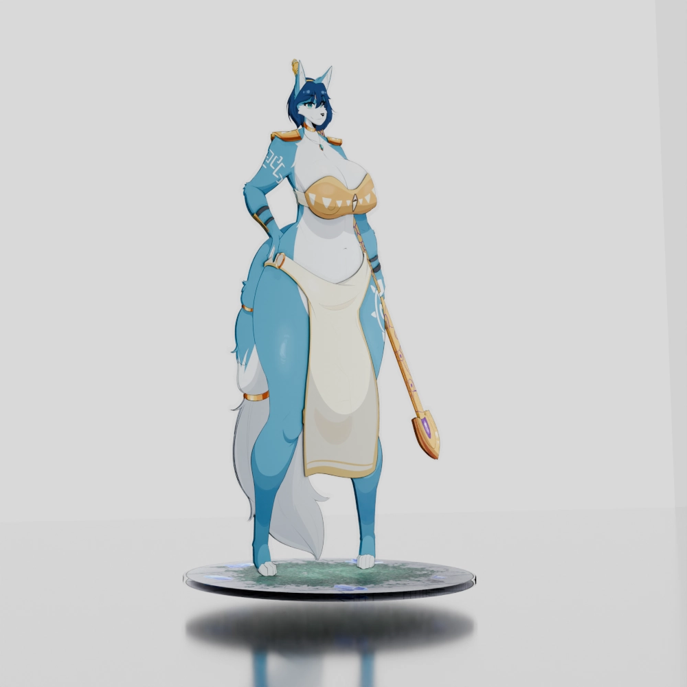 Crystalline Vixen Standee by ThePolSy 8 Crystalline Vixen Standee by ThePolSy - Image 8