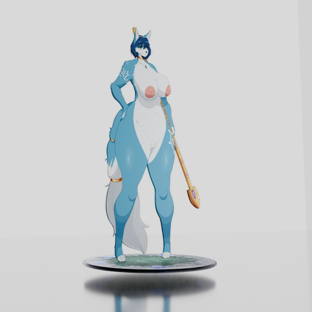 Crystalline Vixen Standee by ThePolSy 3 Crystalline Vixen Standee by ThePolSy - Image 3