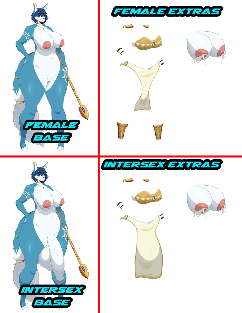 Crystalline Vixen Standee by ThePolSy 2 Crystalline Vixen Standee by ThePolSy - Image 2