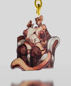 MILF Lioness Keychain by artist