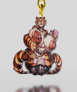 SLUT Tigress Keychain by Lari.ros