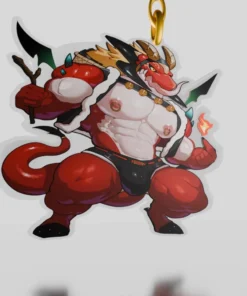 Magangz Santa Keychain