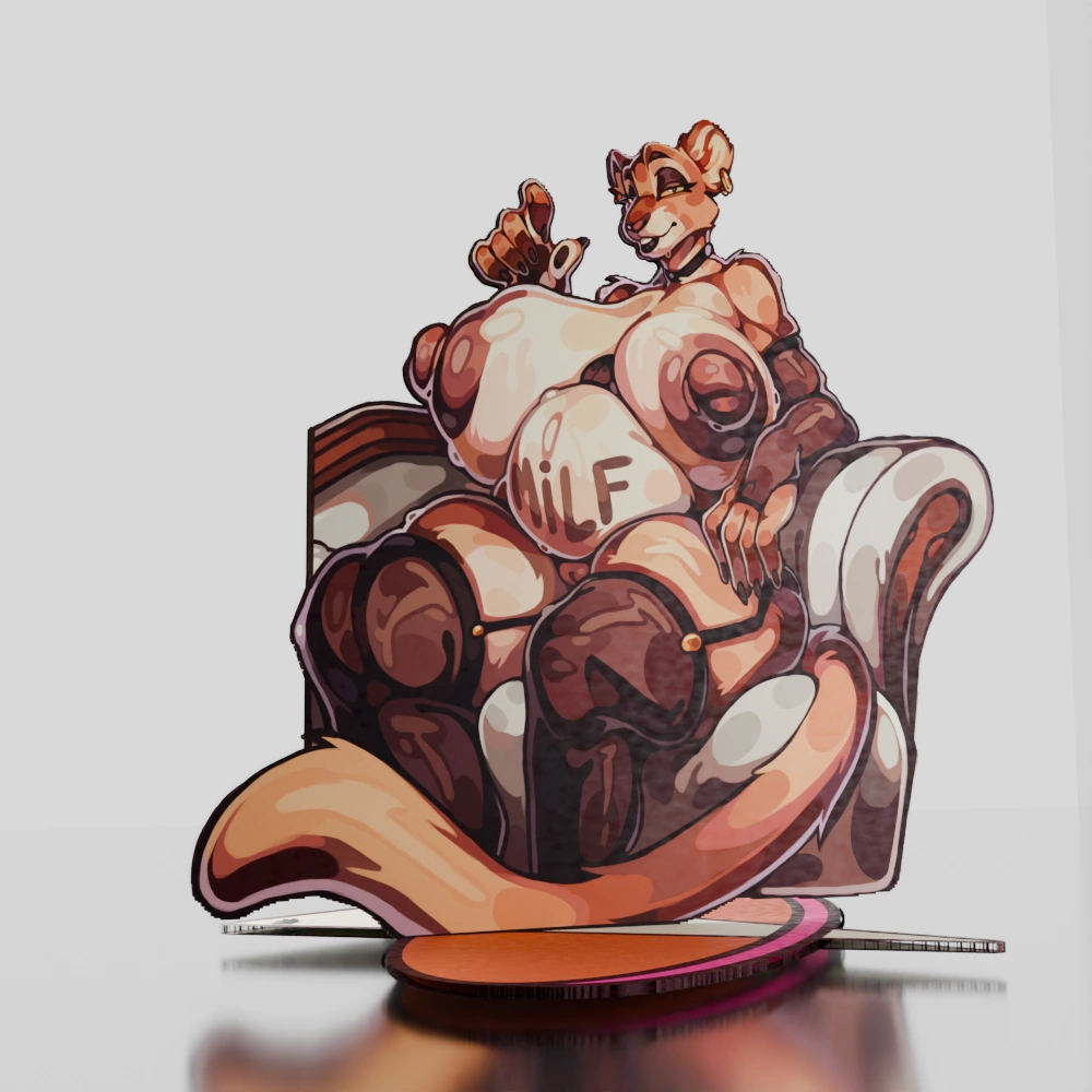 MILF Lioness Standee by Lari.ros 1 MILF Lioness standee