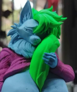 Mike Herm Wolf Statue by Joputapelirrojo & FoxinuhhBox 7