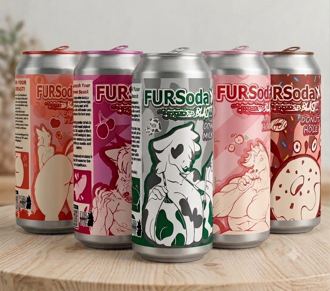 FURSoda Blast! Decorative TF-Soda Cans by KafiroBlueElement 1 TF soda can