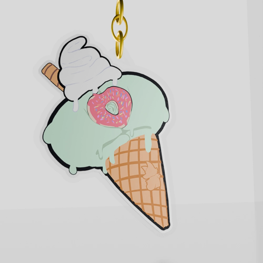 Cocksicle & Friends Keychain by KafiroBlueElement 4 Cocksicle & Friends Keychain by KafiroBlueElement - Image 4