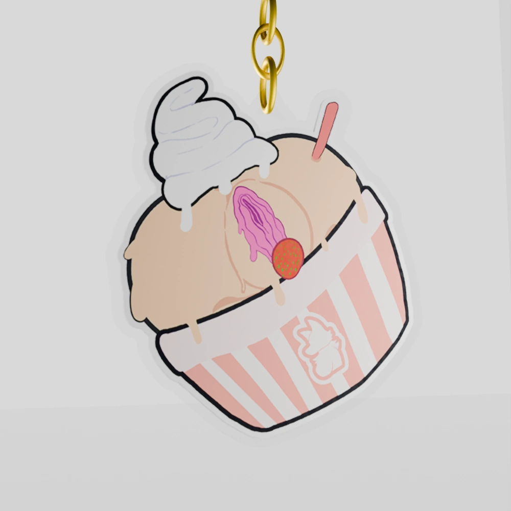 Cocksicle & Friends Keychain by KafiroBlueElement 3 Cocksicle & Friends Keychain by KafiroBlueElement - Image 3