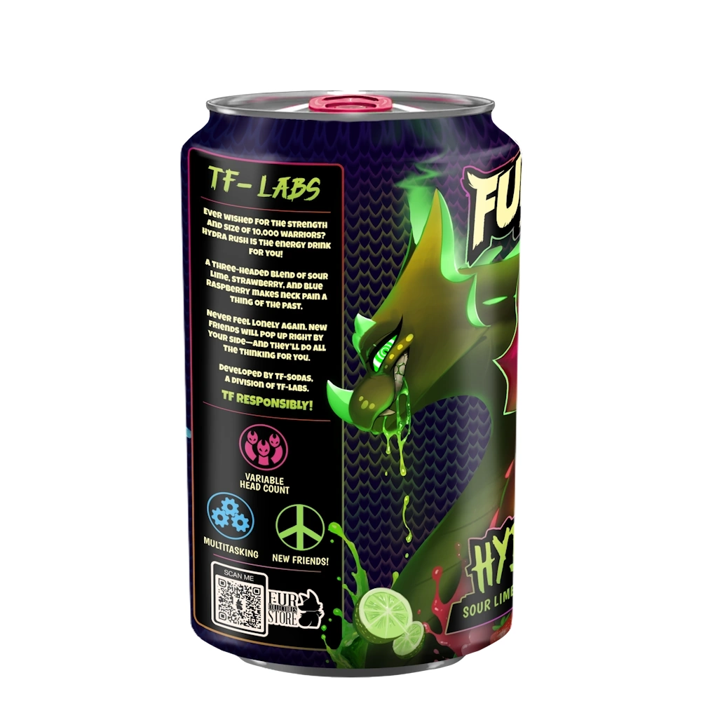 FURSodaXL Hydra Rush Decorative TF-Soda Can by FoxinuhhBox 2 FURSodaXL Hydra Rush Decorative TF-Soda Can by FoxinuhhBox - Image 2