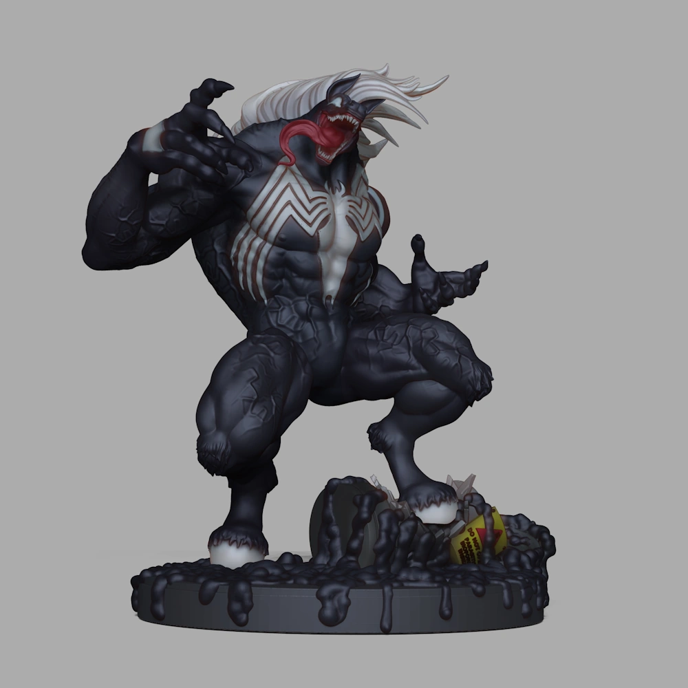 Venomous Horse Statue by Joputapelirrojo 1 Venomous Horse statue