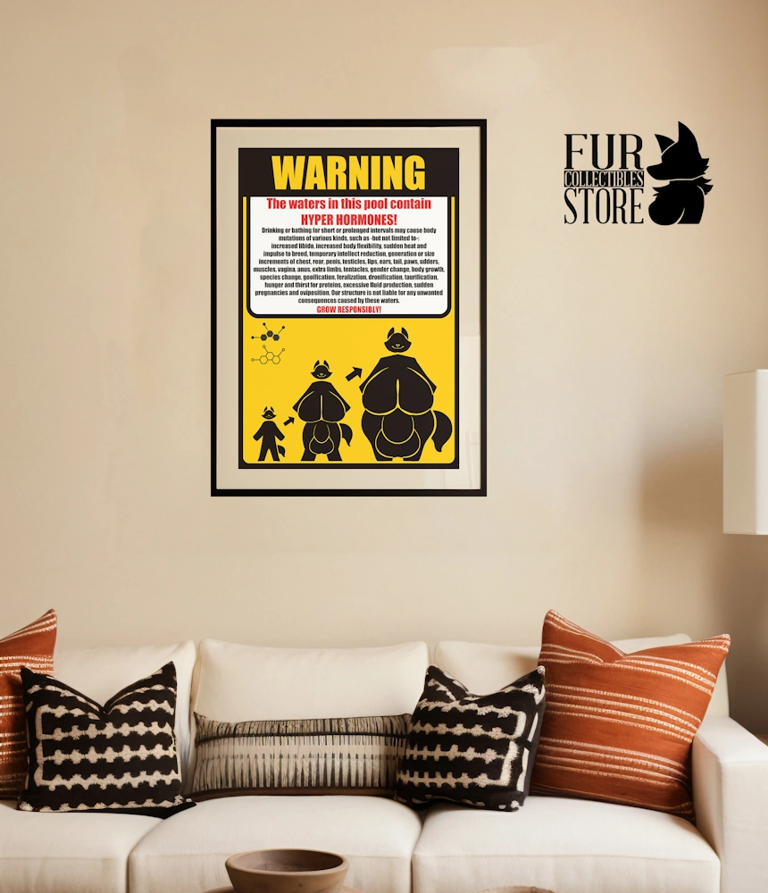 Hyper Pool Regulatory Signage Poster by KafiroBlueElement 1 hyper pool warning poster