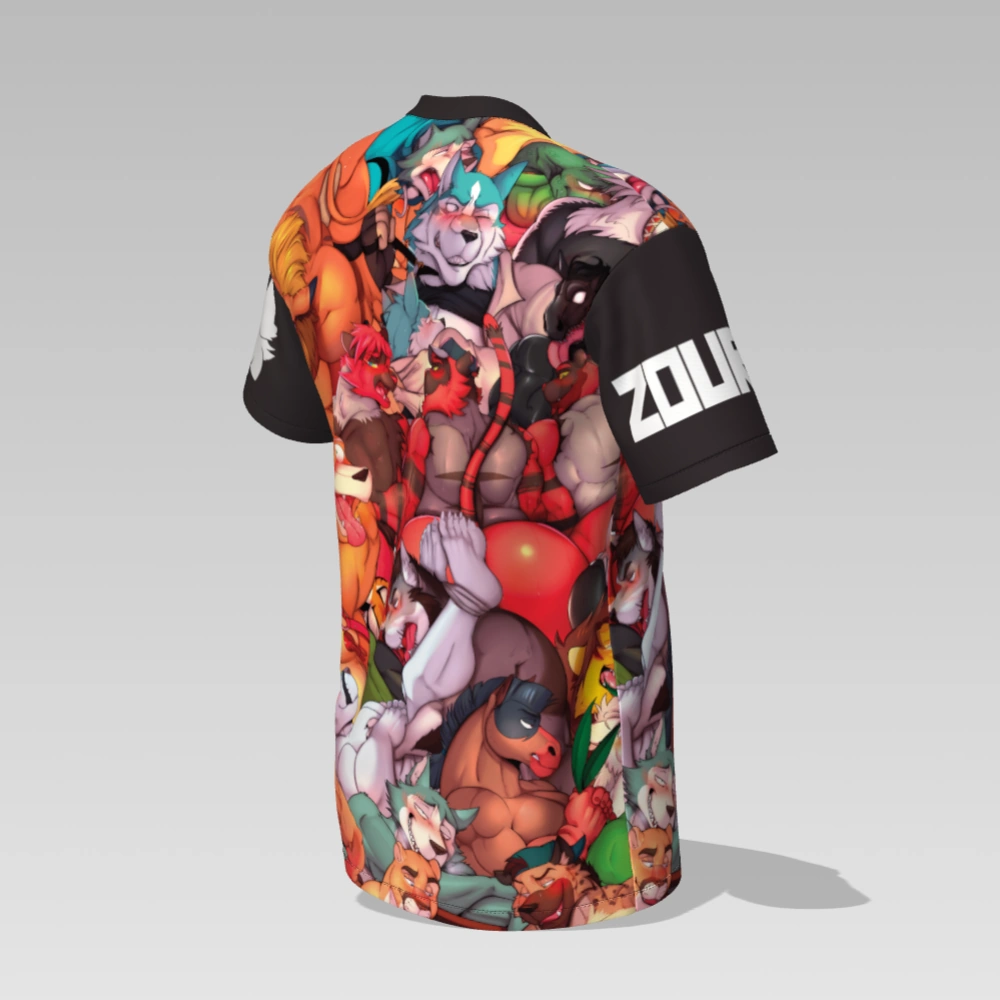 Pile of Baras Full Print Shirt by Zourik 3 Pile of Baras Full Print Shirt by Zourik - Image 3
